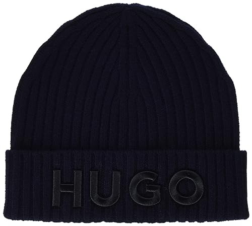 BOSS Czapka męska Navy410, rozmiar uniwersalny, Navy410, jeden rozmiar