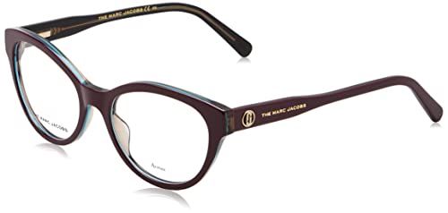 Marc Jacobs Damskie okulary przeciwsłoneczne Marc 628, czerwone wino, 52, czerwony (Weinrot)