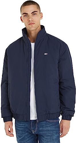 Tommy Jeans TJM Essential wyściełana kurtka męska, Ciemna granatowa, XXS
