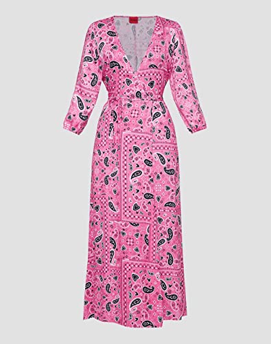 HUGO Damska sukienka w kratkę, Open Miscellaneous965, 38, Open Miscellaneous965, 38