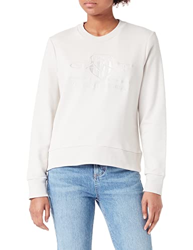 GANT Damska bluza Tonal Archive Shield Sweat Sweatshirt, Putty, Standard, Putty, S