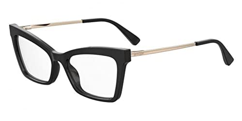 Moschino Damskie okulary przeciwsłoneczne Mos602, czarne, 53, czarny, 53