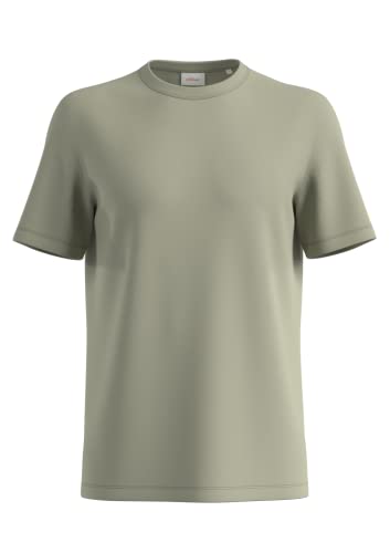 s.Oliver Męski t-shirt z krótkim rękawem, zielony, XL, zielony, XL