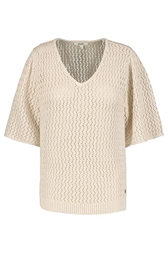 Garcia Sweter damski, Almond, L, Migda?owy, L