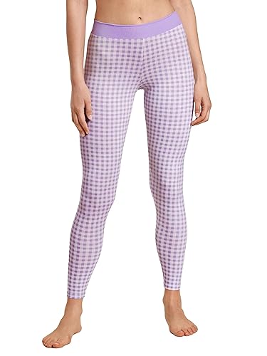 CALIDA Elastyczne legginsy damskie, Cyfrowa lawenda, 36-38