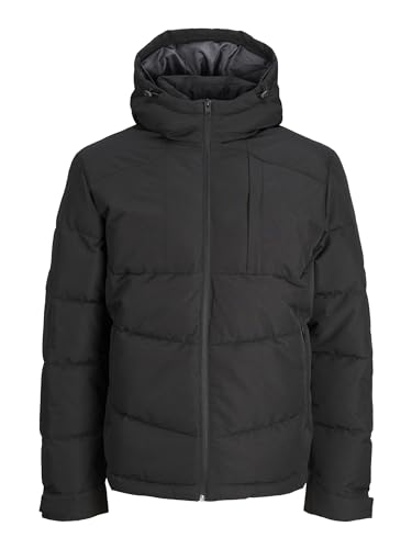 JACK & JONES Męska kurtka Jorcollege Wool Bomber Noos, Total Eclipse, XXL