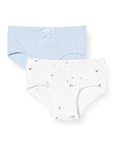 s.Oliver Unterhose Im Doppelpack Rajstopy (opakowanie 2) dla dziewczynek, Niebieski (Blue Sky 50318), 116