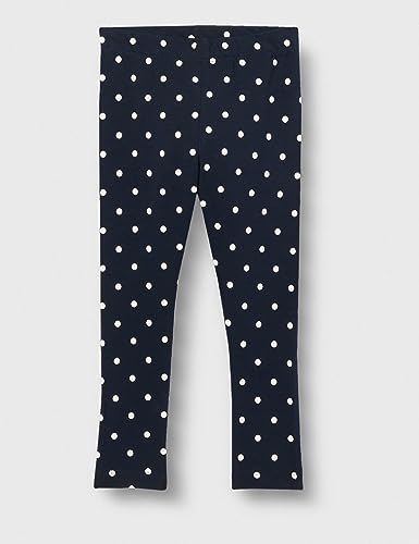 Bestseller A/S Dziewczęce legginsy NMFVIVIAN AOP L1, Dark Sapphire, 104, Dark Sapphire, 104 cm