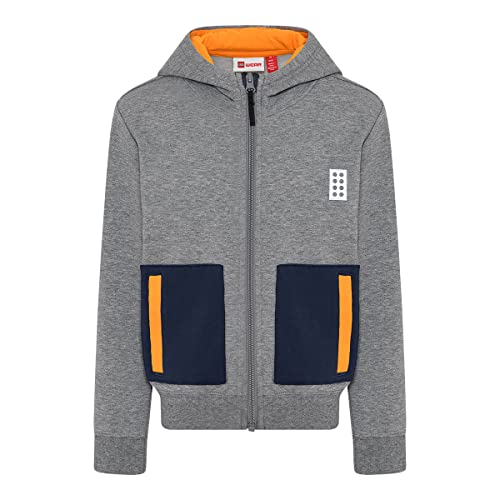 LEGO Wear Jungen bluza z kapturem z kapturem LWSejoun 700 kardigan sweter, 921, 122