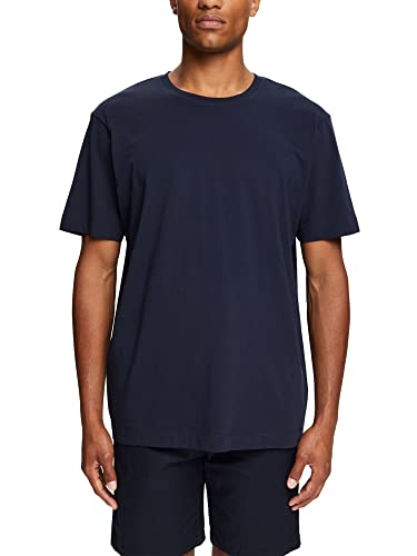 ESPRIT Koszulka męska, 400/Granatowy, M