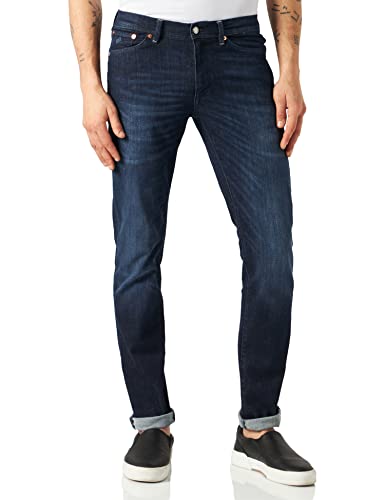 GANT Spodnie męskie Maxen Active-Recover Jeans na czas wolny, Dark Blue Worn in, 32 PL