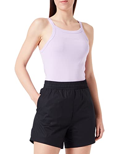 Champion Damska koszulka Legacy American Classics Soft Cotton 1 x 1 Rib Slim podkoszulek, lawenda, rozmiar M