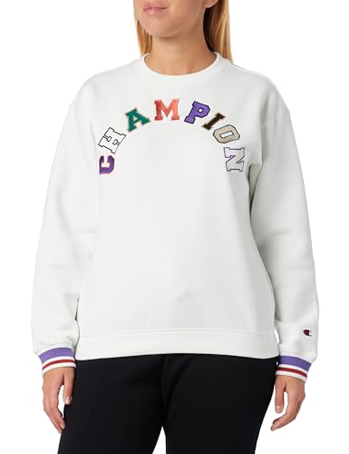 Bluza damska Champion, Biały Brudne College, S