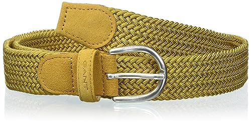 GANT Damski elastyczny pasek pleciony, brązowy (cinnamon Brown), standardowy, Cinnamon Brown, jeden rozmiar