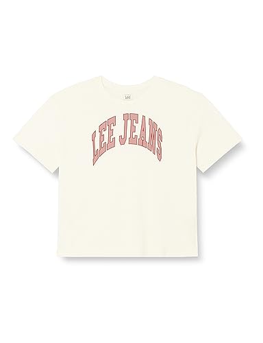Lee Koszulka damska Crew Neck Tee, beżowy, XS