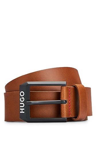 BOSS Męski pasek Gelio-B_Sz40, średni brązowy210, 80, Medium Brown210