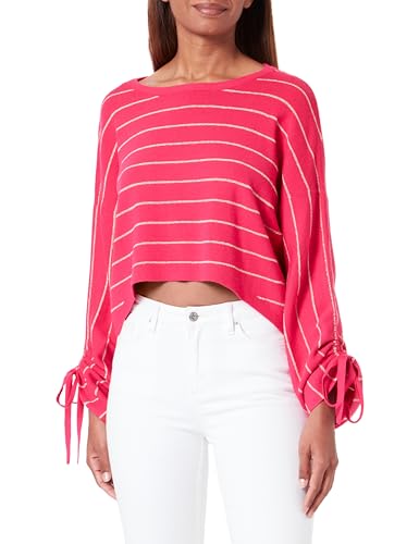 SIDONA Damski sweter z dzianiny 11025514-SI01, różowy, XS/S, Rosa, XS-S