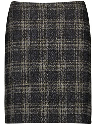 Gerry Weber Damska spódnica 810022-31345, niebieska kratka, 38 (DE)