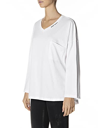 Replay T-shirt damski, Biały (001 White), XS