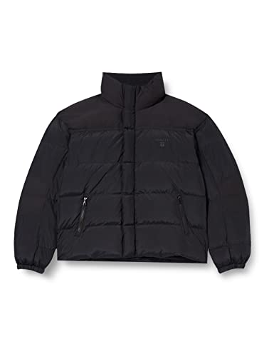 GANT Chłopięca D2. Kurtka puchowa, czarna, 122/128