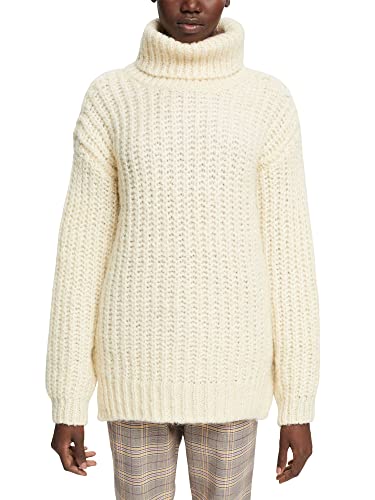 ESPRIT Sweter damski, 055/Ice, L