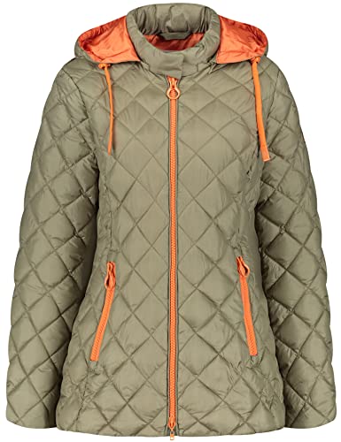 GERRY WEBER Edition Płaszcz damski 150202-31177, nie wełna, khaki, 46, khaki