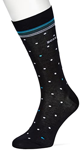 BOSS Męskie skarpety Rs Dots Mc, Dark Blue401, 39-42 EU
