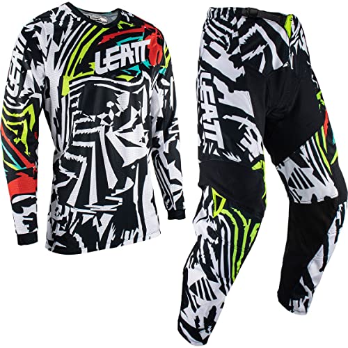 Leatt Zestaw Motocross dla dzieci i chłopców, Wielobarwny, XL