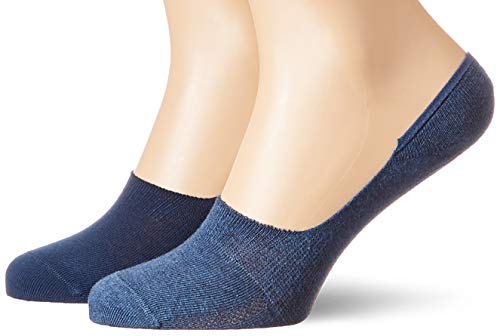 Levi's Męskie skarpety 168sf niski stan 2p łydki (opakowanie 2 szt.), Niebieski (dżinsowy niebieski 460), 40/42 EU