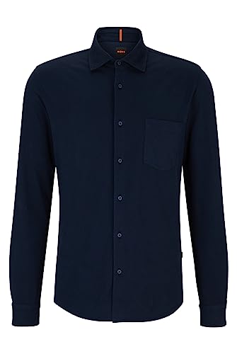 BOSS Koszula męska, Dark Blue404, XS