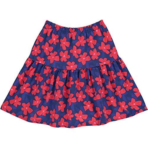 Fred's World by Green Cotton Spódnica dziewczęca Pow Flared, Energy Blue/Lollipop/fuksja/Deep Blue, 116 cm