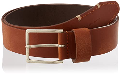 Pepe Jeans Męski pasek Eddie, Brązowy (Tobacco), 90