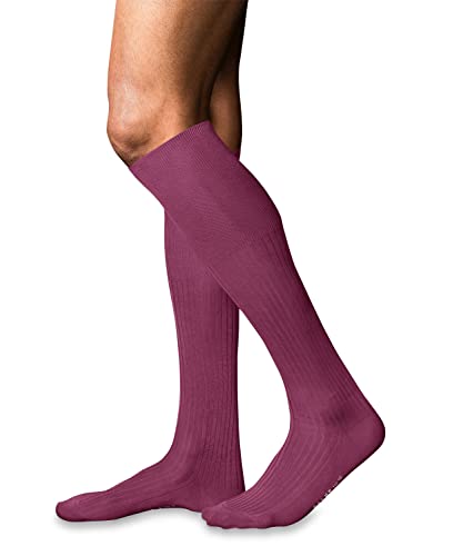 Falke Długie skarpety męskie, Różowy (Malina 8238), 39-40 EU
