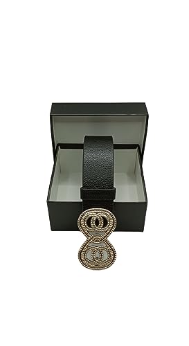 Bonateks FRGLSBELT100058 Pasek, czarny, M damski, czarny