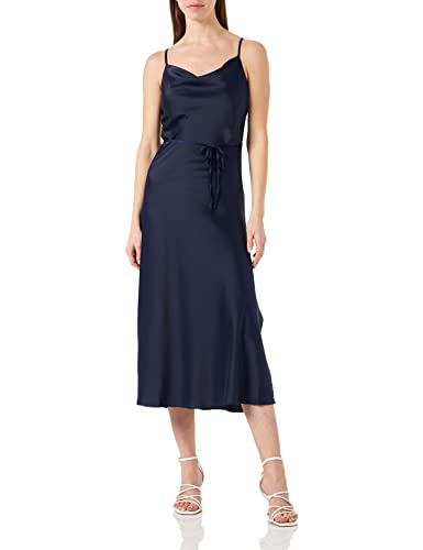 YAS Damska sukienka Yasthea Strap Long Dress S. Noos, niebieski (Evening Blue), L