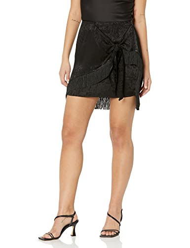 Desigual Damska spódnica FAL_Frankie 2000, czarna, XS, Czarny, XS