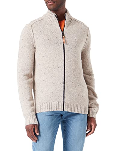 camel active Męska kurtka z dzianiny 409525/8K37, drewno, 6XL