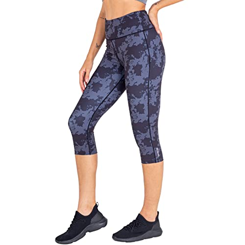 Dare 2b Laura Whitmore Influential legginsy 3/4, Nadruk z czarnym mirage, 38
