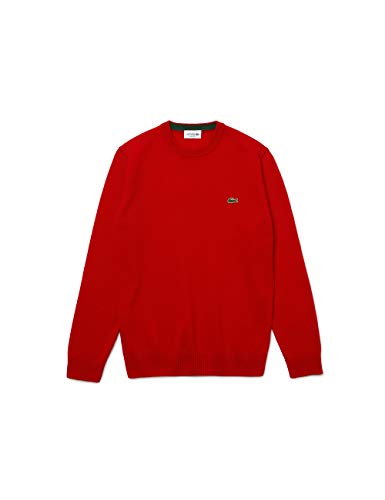 Lacoste sweter męski, Czerwona, M