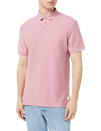 TOM TAILOR Męska koszulka polo 1035564, 13009 Velvet Rose, L, 13009 – aksamitna róża, L