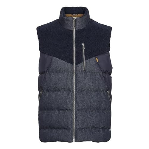 Blend Męska kurtka Waistcoat OTW, 194024/Dress Blues, 3XL