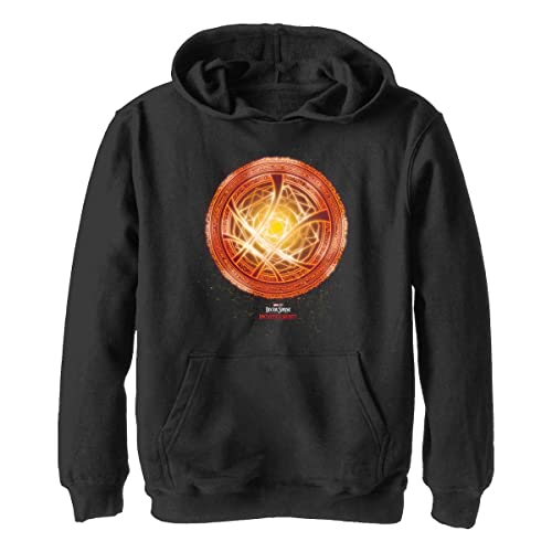 Marvel chłopięca bluza z kapturem Doctor Strange im Multiversum des Wahnsinns Dr. Strange Rune, czarna, S, czarny, S