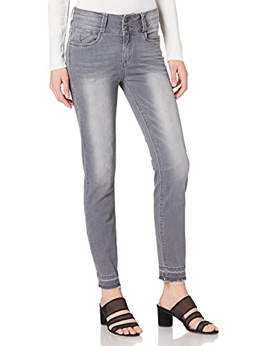 Timezone Jeansy damskie Slim Enyatz Womenshape, Rock Grey Wash, 29W (Regularny)