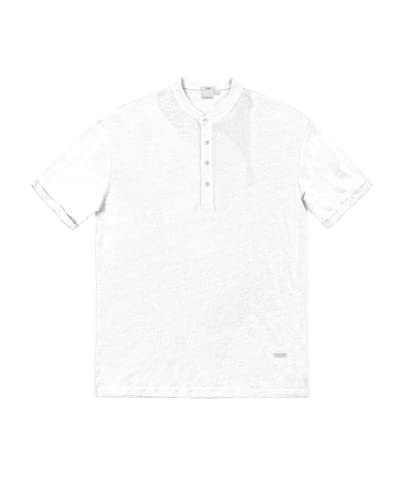 Gianni Lupo GL525L Koszulka męska, biała, XL, biała, biały