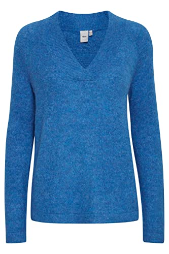 ICHI Damski sweter IHKAMARA V LS, 184140/French Blue, S