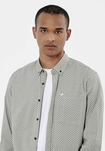 Kaporal al, koszula męska, model Calum, kolor khaki, rozmiar XL, Khaki, XL