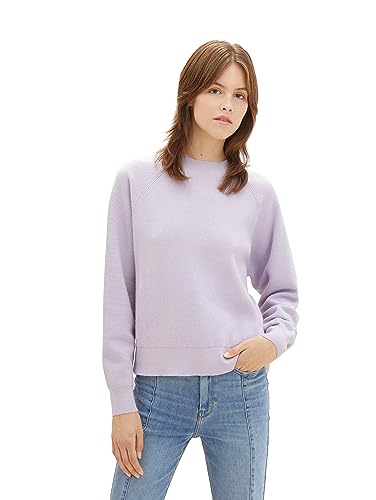 TOM TAILOR Denim Sweter damski, 27983 - Soft Lavender, L