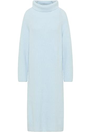 Jalene Damska sukienka z długim rękawem midi 81133462, jasnoniebieska, M/L, jasnoniebieski, M-L