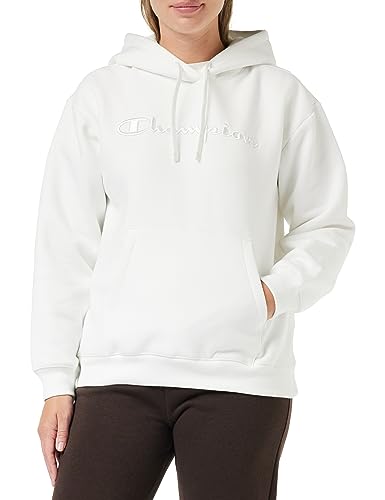 Champion Damska bluza z kapturem, Biały Brudne College, M