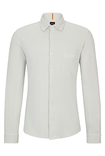 BOSS Mysoft męska koszula z bawełny dżersejowej, 2 sztuki, Light/Pastel Grey57, XXL